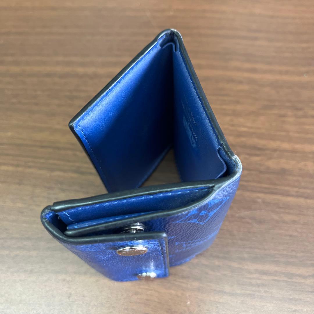 訳あり　ヴィトン　ディスカバリー　コンパクト　ウォレット　タイガラマ　ボタン