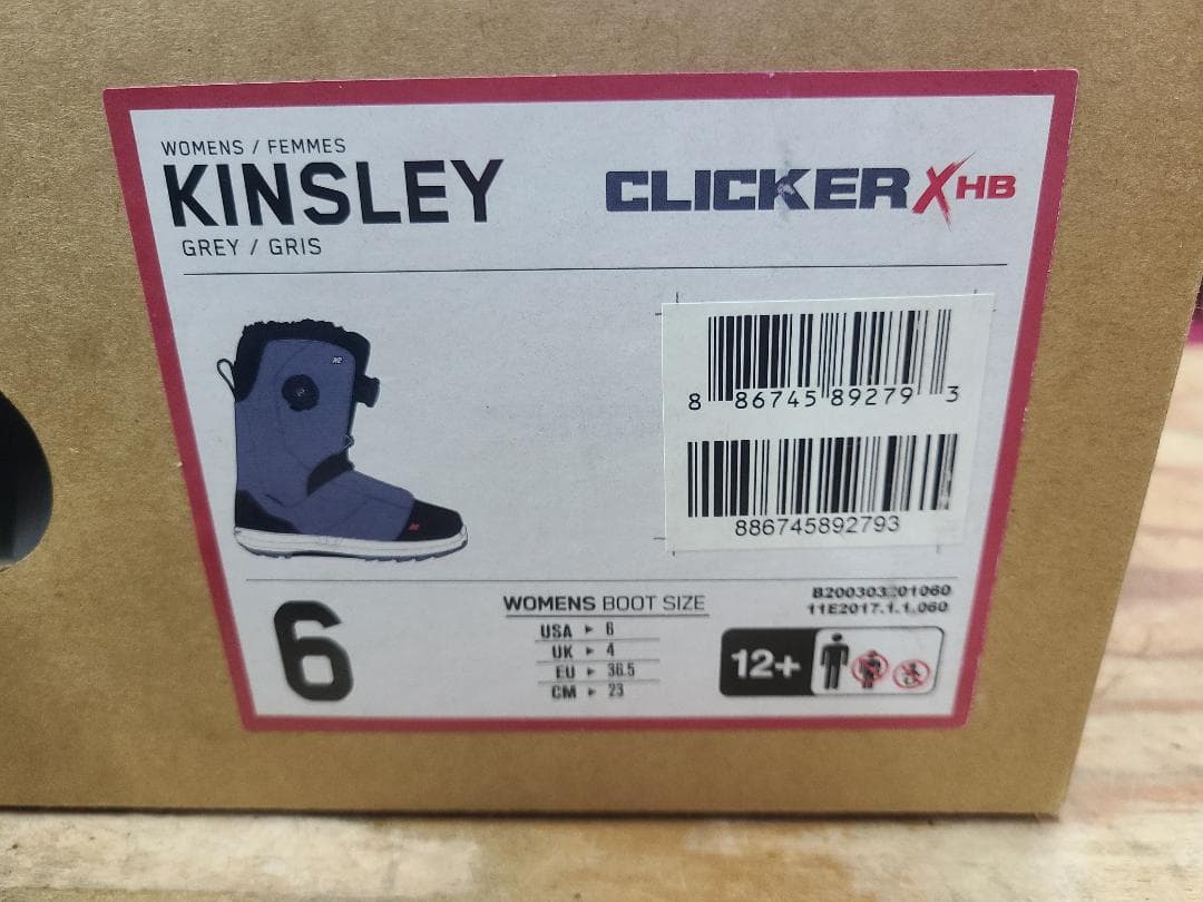 スノーボード 23 K2 KINSLEY CLICKER XHB