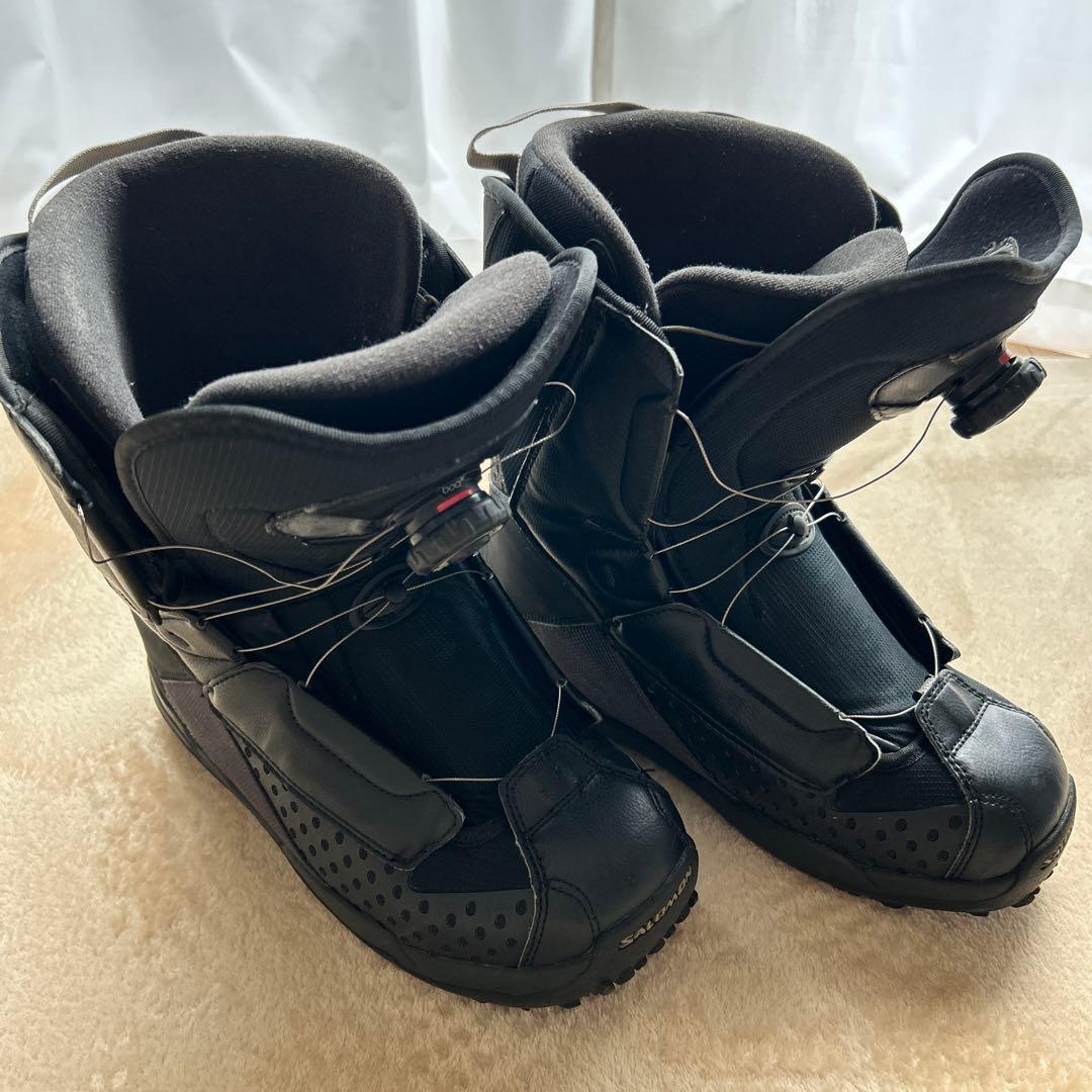 SALOMON スノーボードBOAブーツ ブラック28.0cm