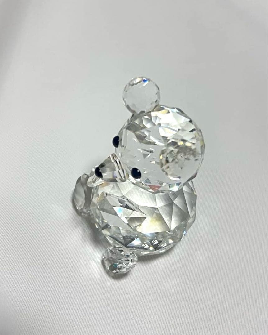 廃盤品スワロフスキーベアクリスタルラージ