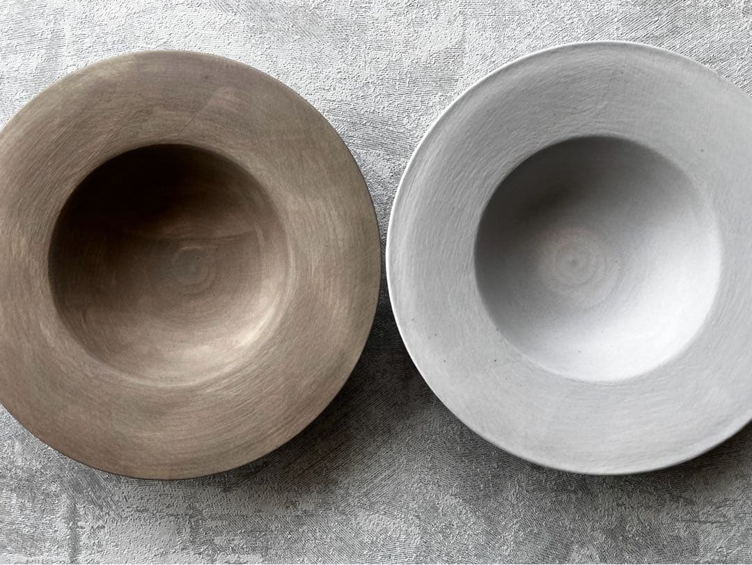 児玉修治　カンヴァス　スープリム皿　2枚組