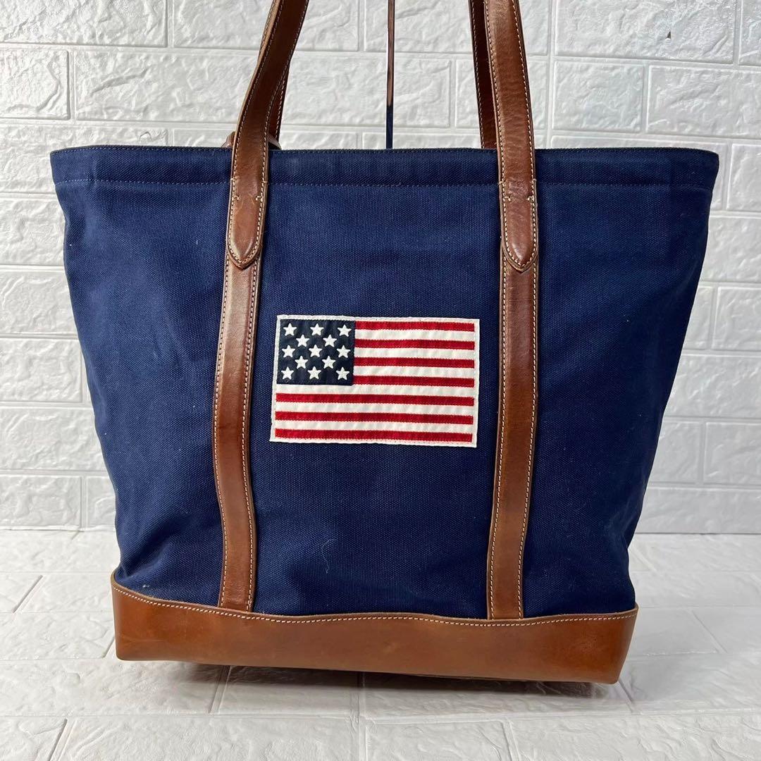 希少品 ポロラルフローレン 50周年限定モデル ポロベアトート A4収納可