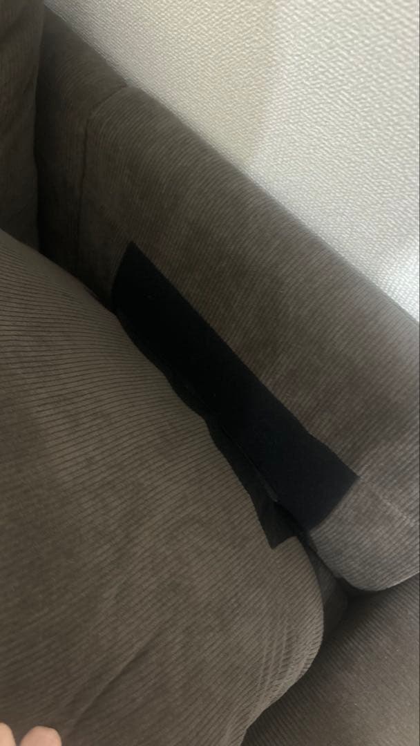 【1ヶ月半のみ使用・美品】RASIK 2人掛けソファ 「レンネ」ブラウン