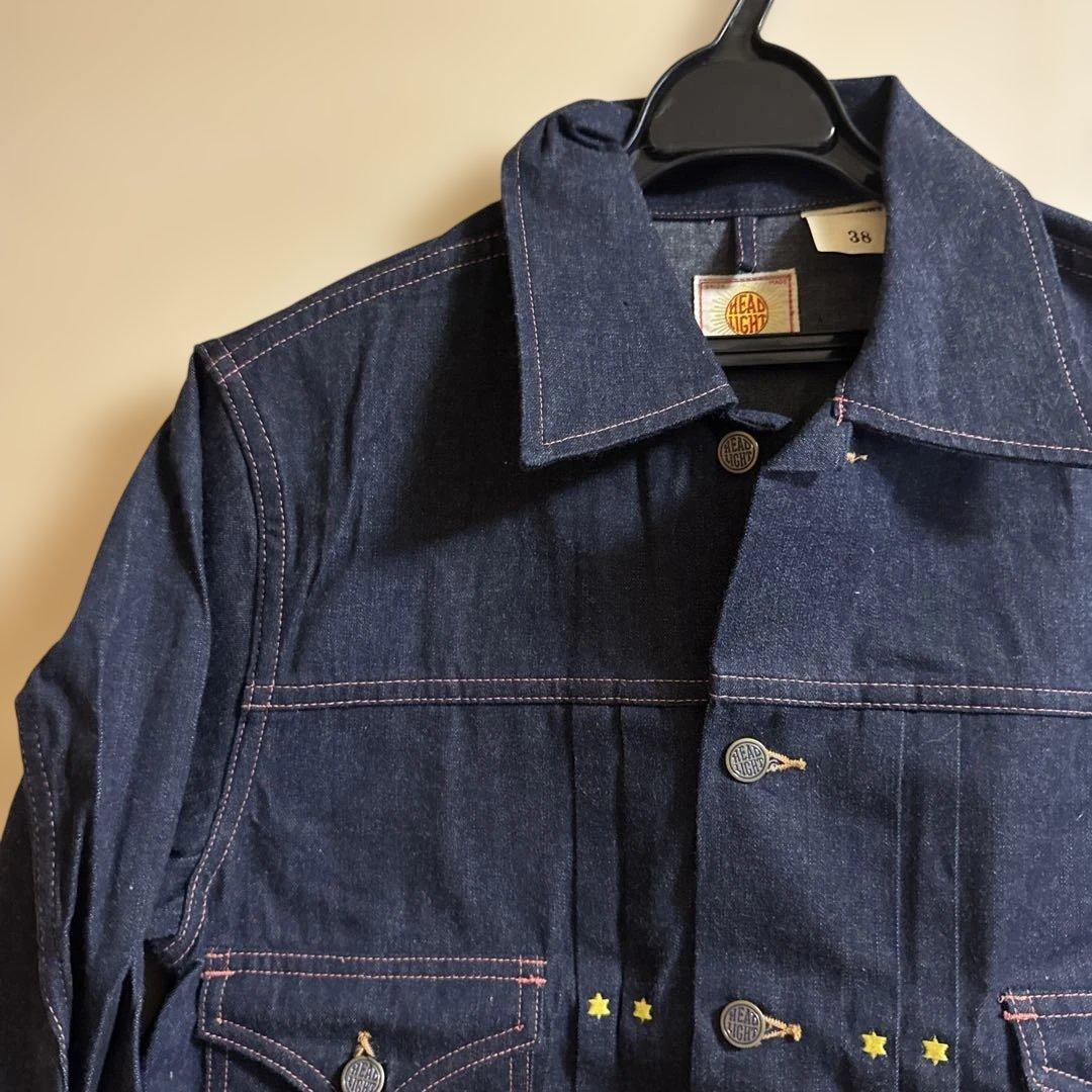 HEAD LIGHT デニムジャケット 38 HD11207 美品