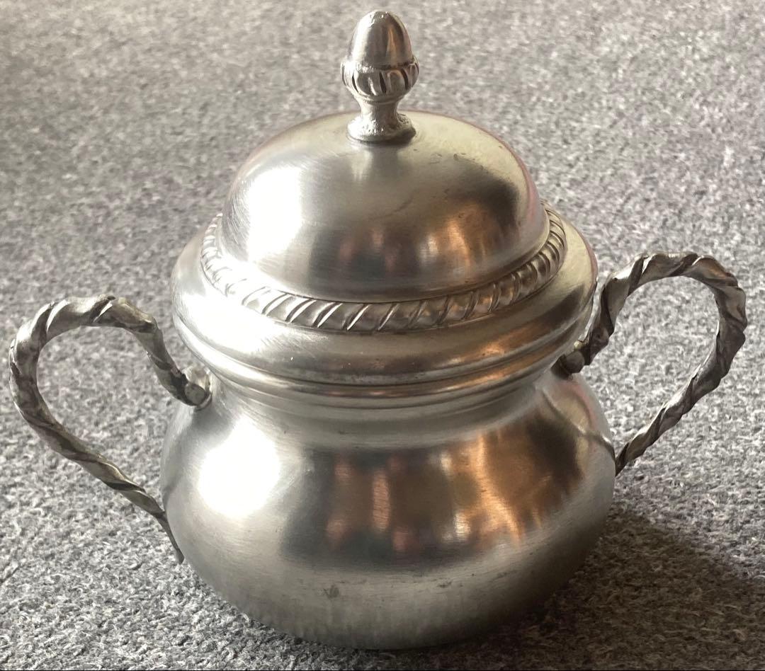 E.P.U 121 PELTRO95% イタリア製 シュガーポット