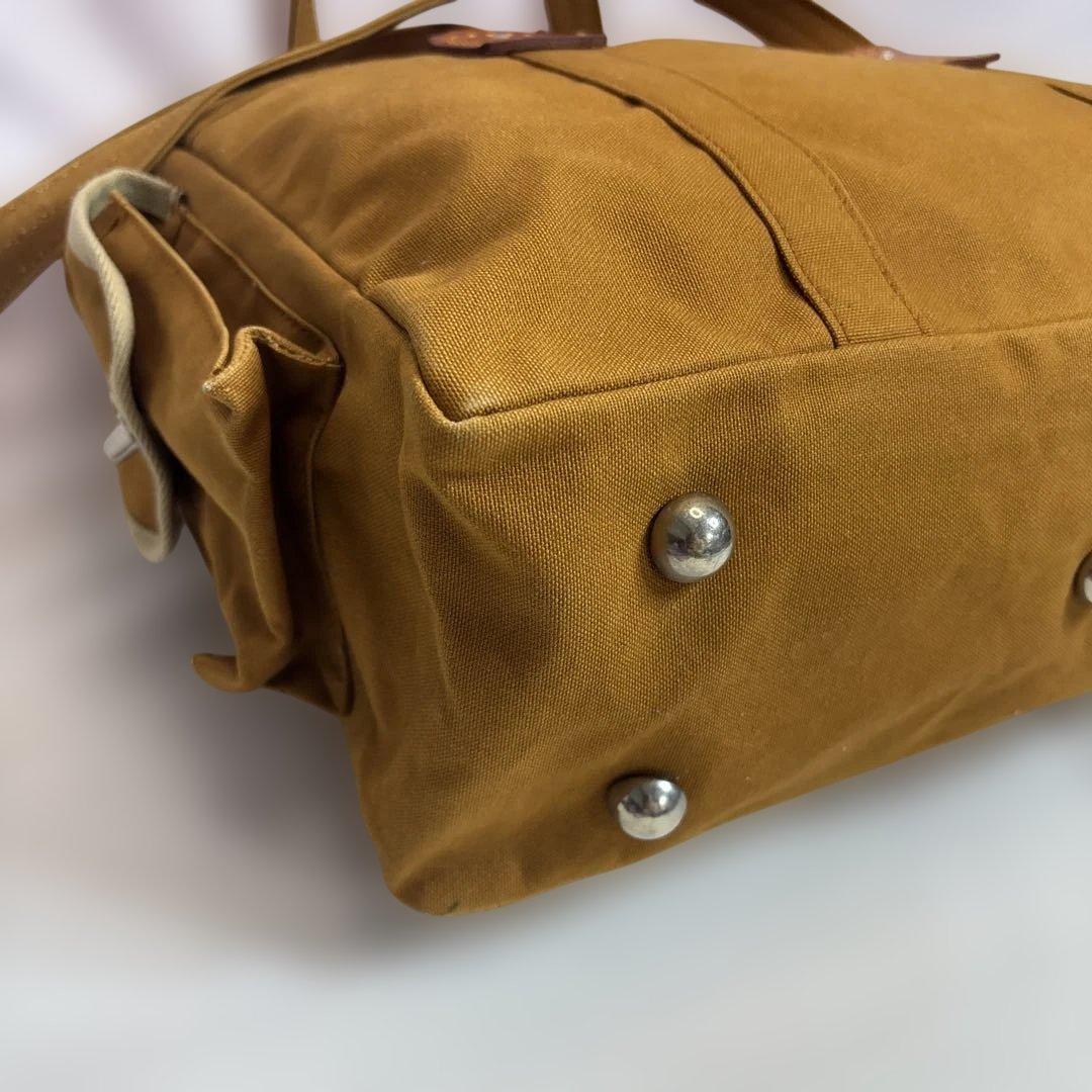 一澤帆布　信三郎　ブラウン系　トートバッグ