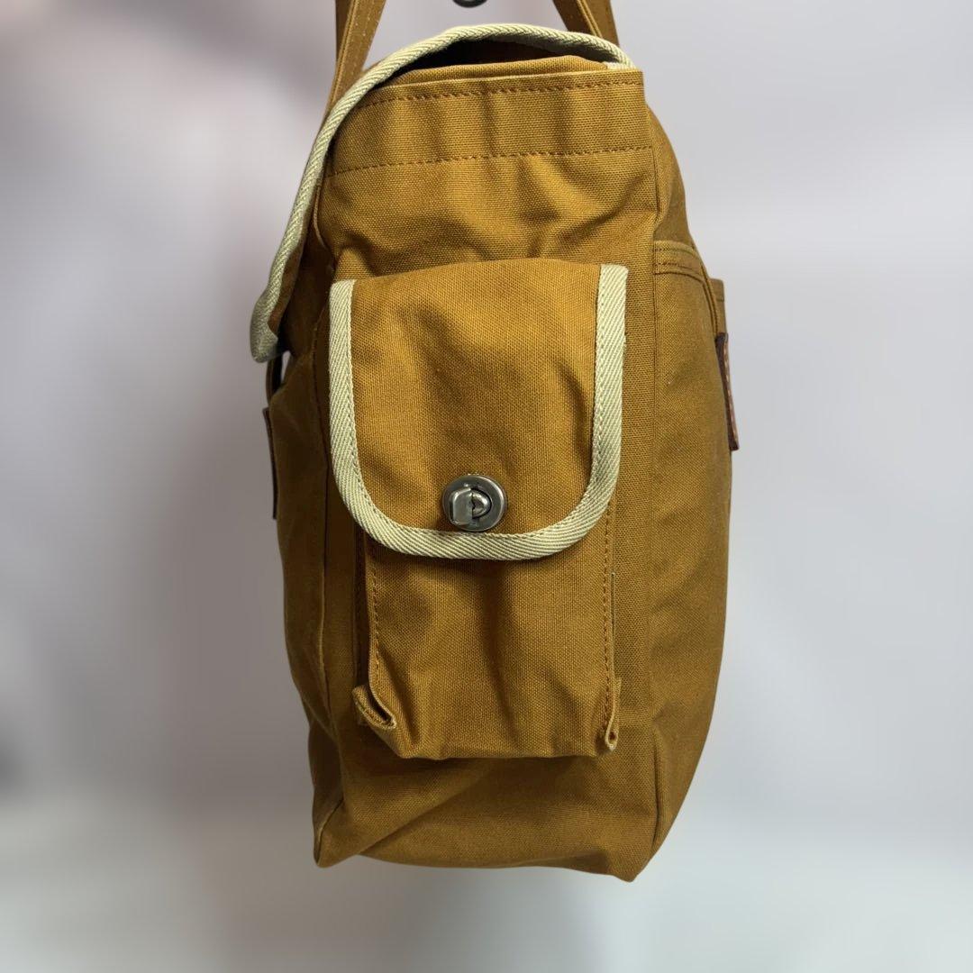 一澤帆布　信三郎　ブラウン系　トートバッグ