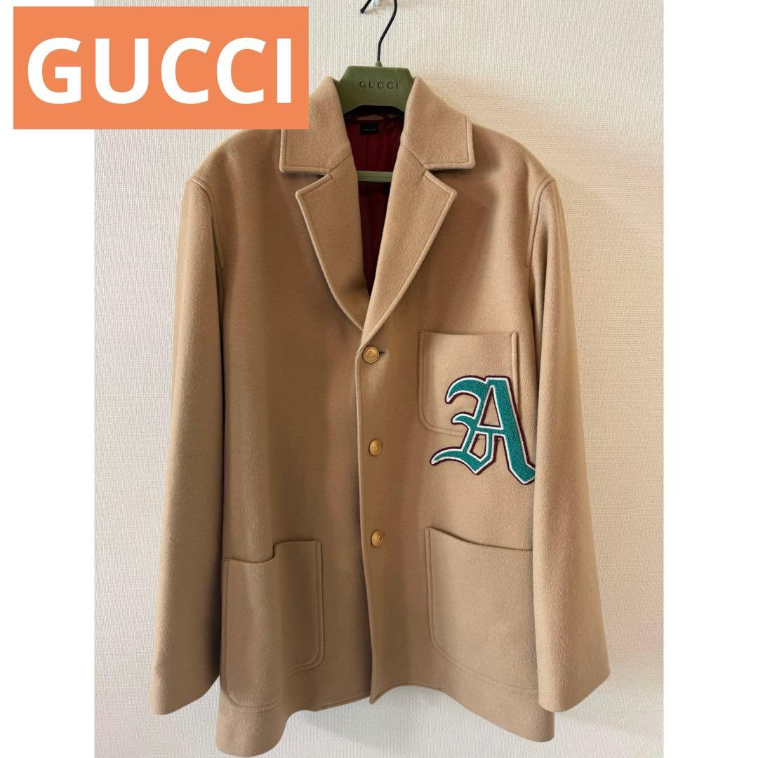 Gucci ベージュ 100%カシミアチェスターコート