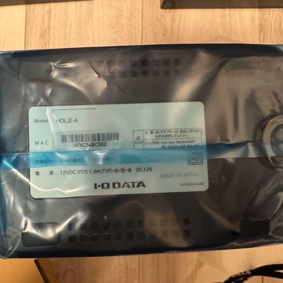 I-O DATA製のNAS 4TB HDL2-A4.0 R/E　長期保管品