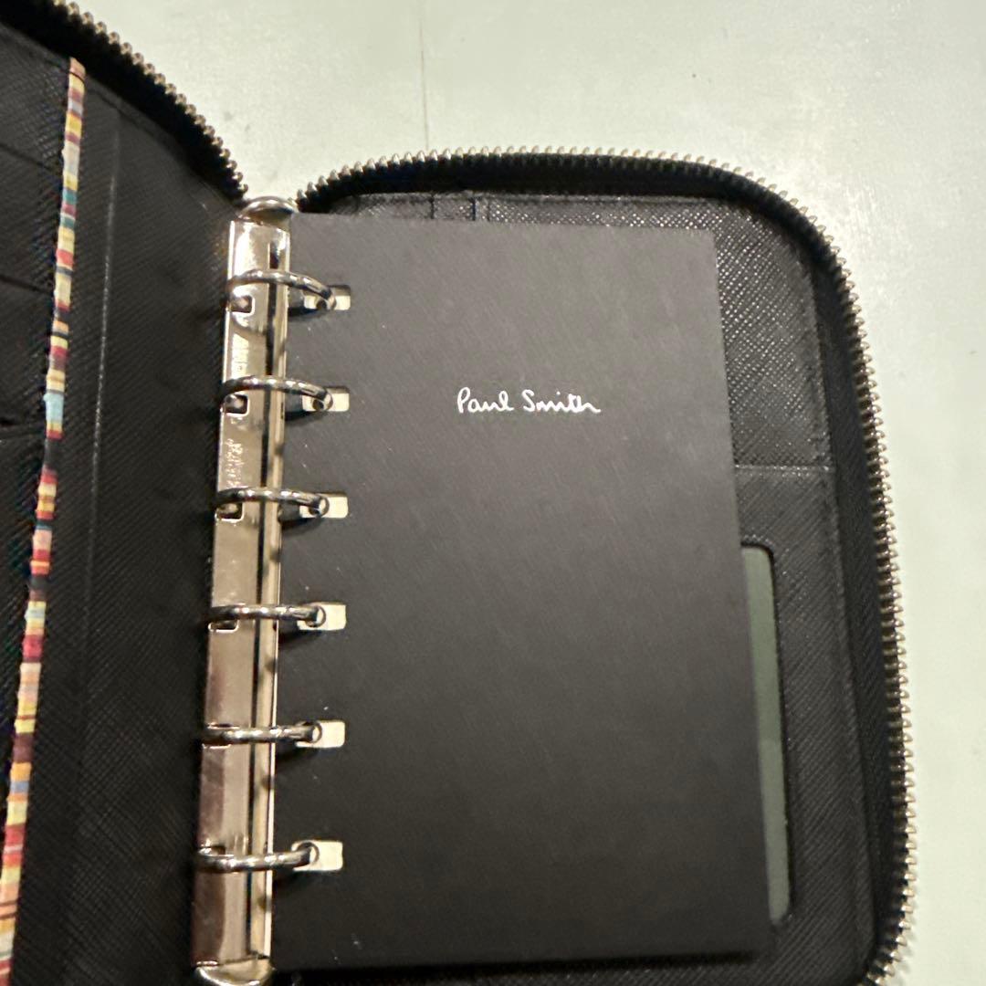 Paul Smith ブラック リフィル式手帳