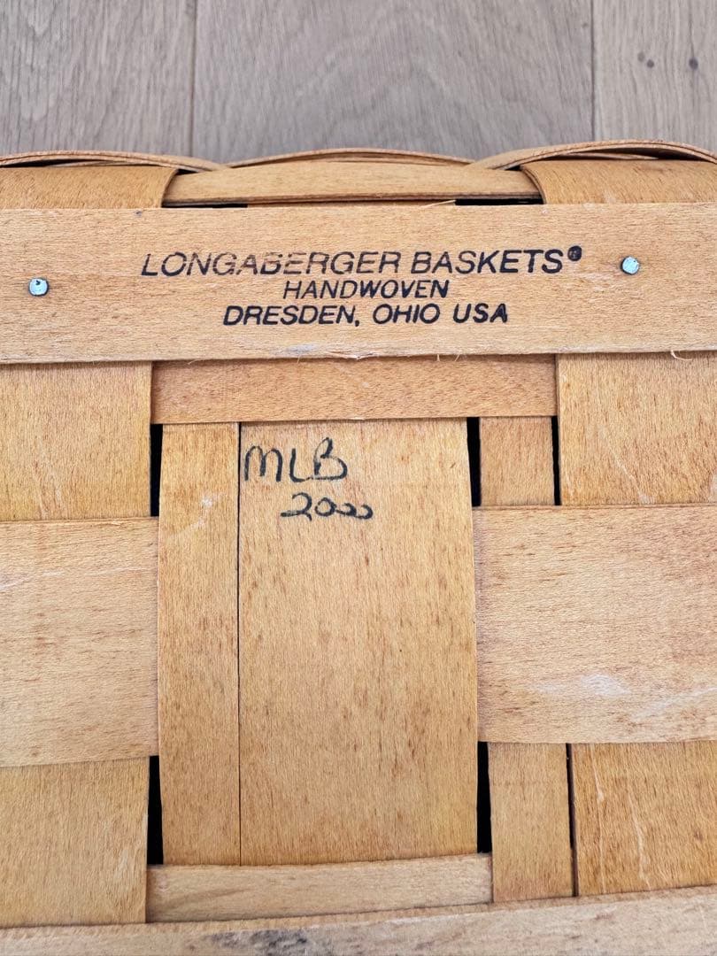 【希少フルセット】ロンガバーガー バスケット デニムライナー 2000年製