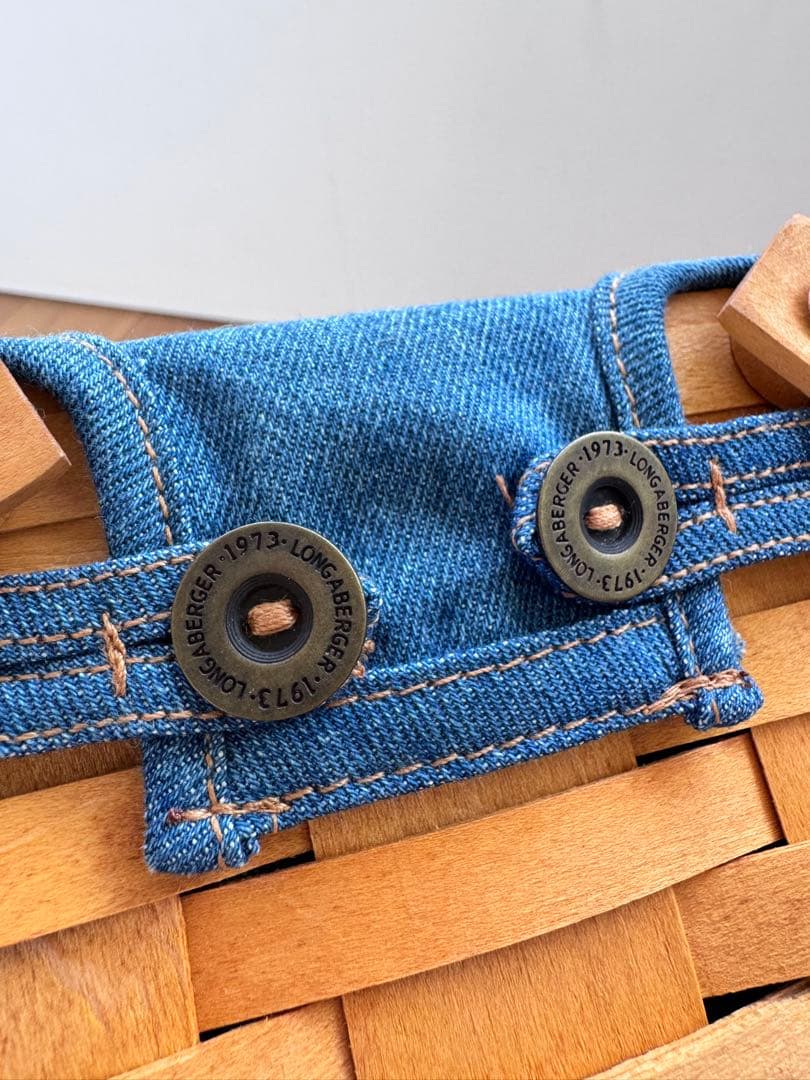 【希少フルセット】ロンガバーガー バスケット デニムライナー 2000年製