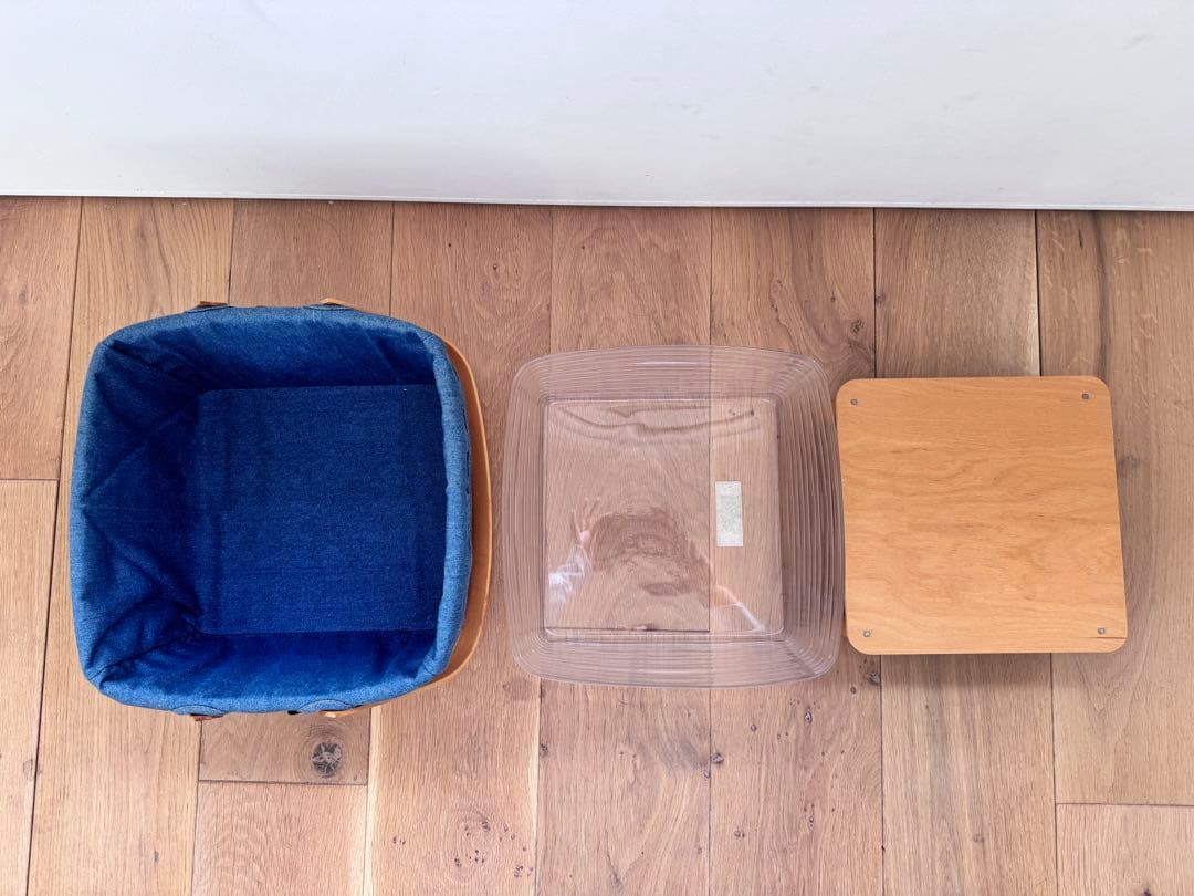 【希少フルセット】ロンガバーガー バスケット デニムライナー 2000年製