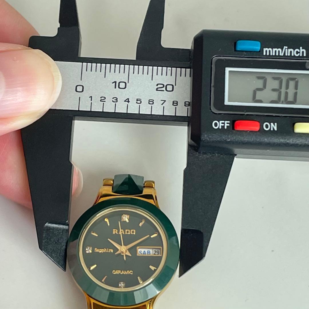 稼動品　美品　RADO ラドー　ジュビリー　タングステン　セラミック　腕時計