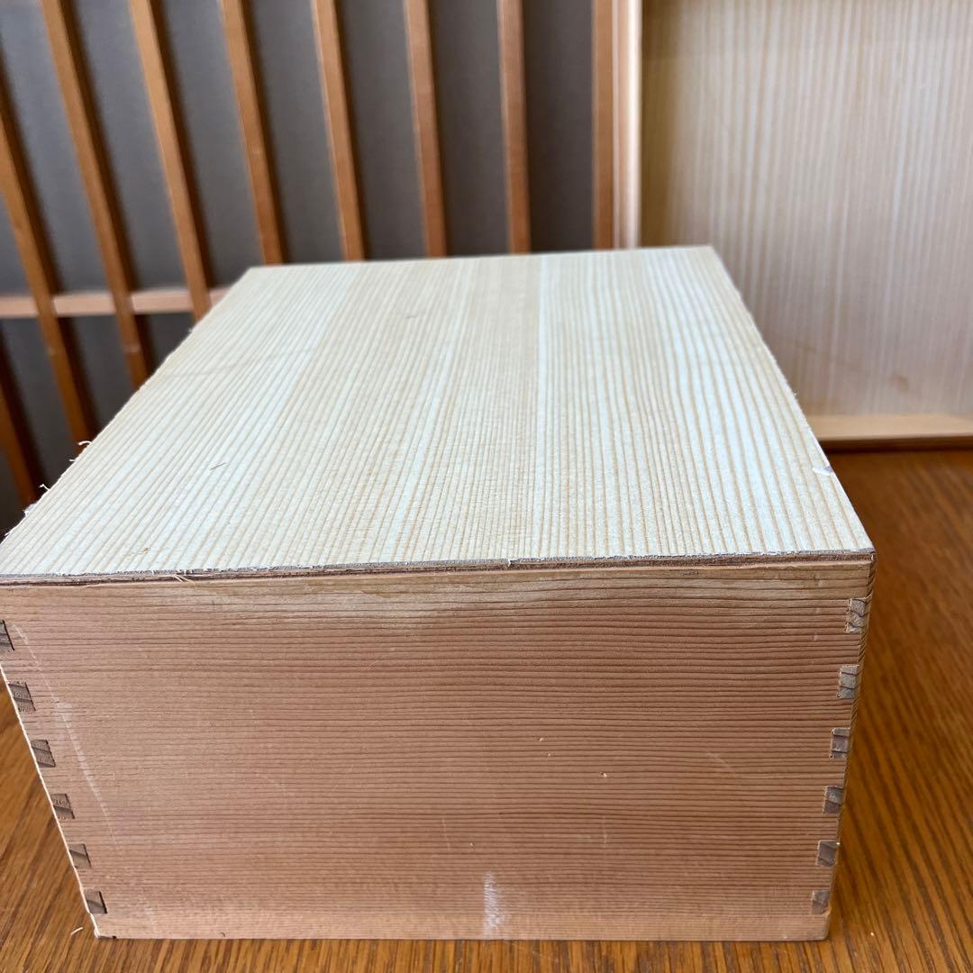 有田焼　其泉窯　伊良保山水焼物皿揃　貝山作　角皿5枚