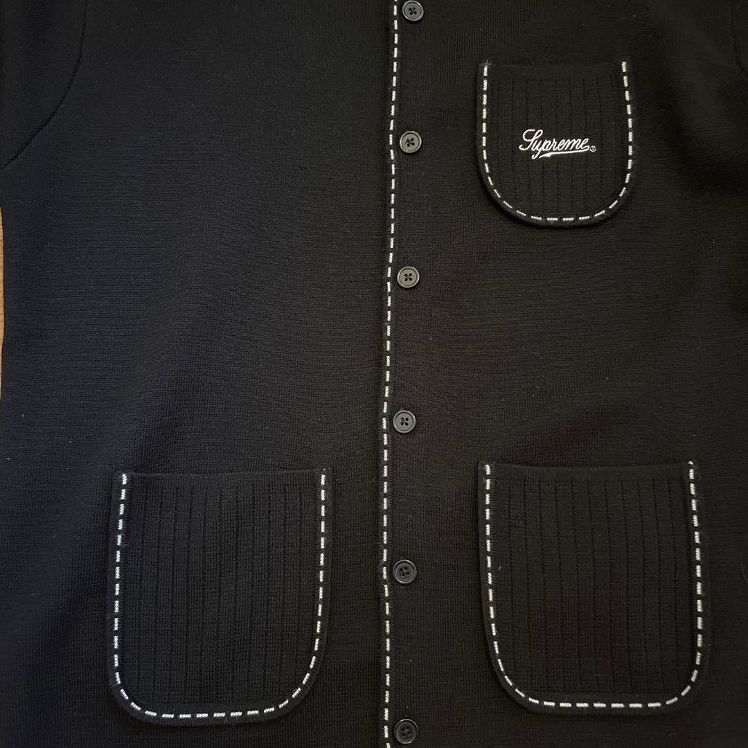 トップス Supreme Contrast Stitch cardigan