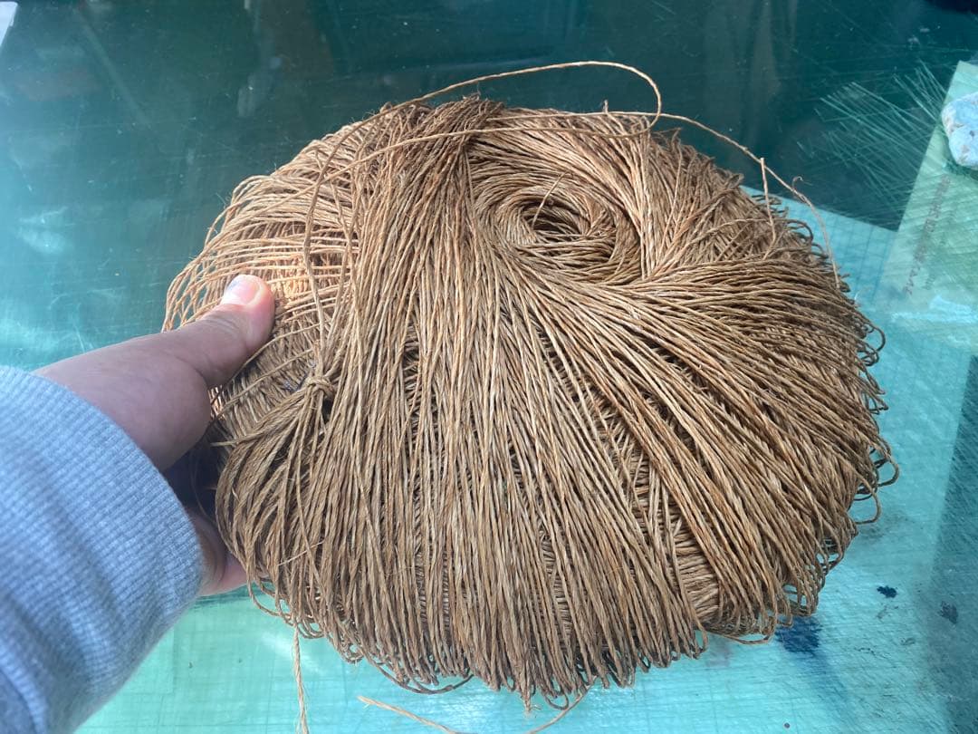 タイの　麻　糸