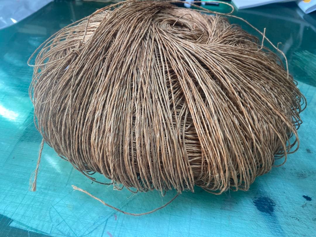 タイの　麻　糸