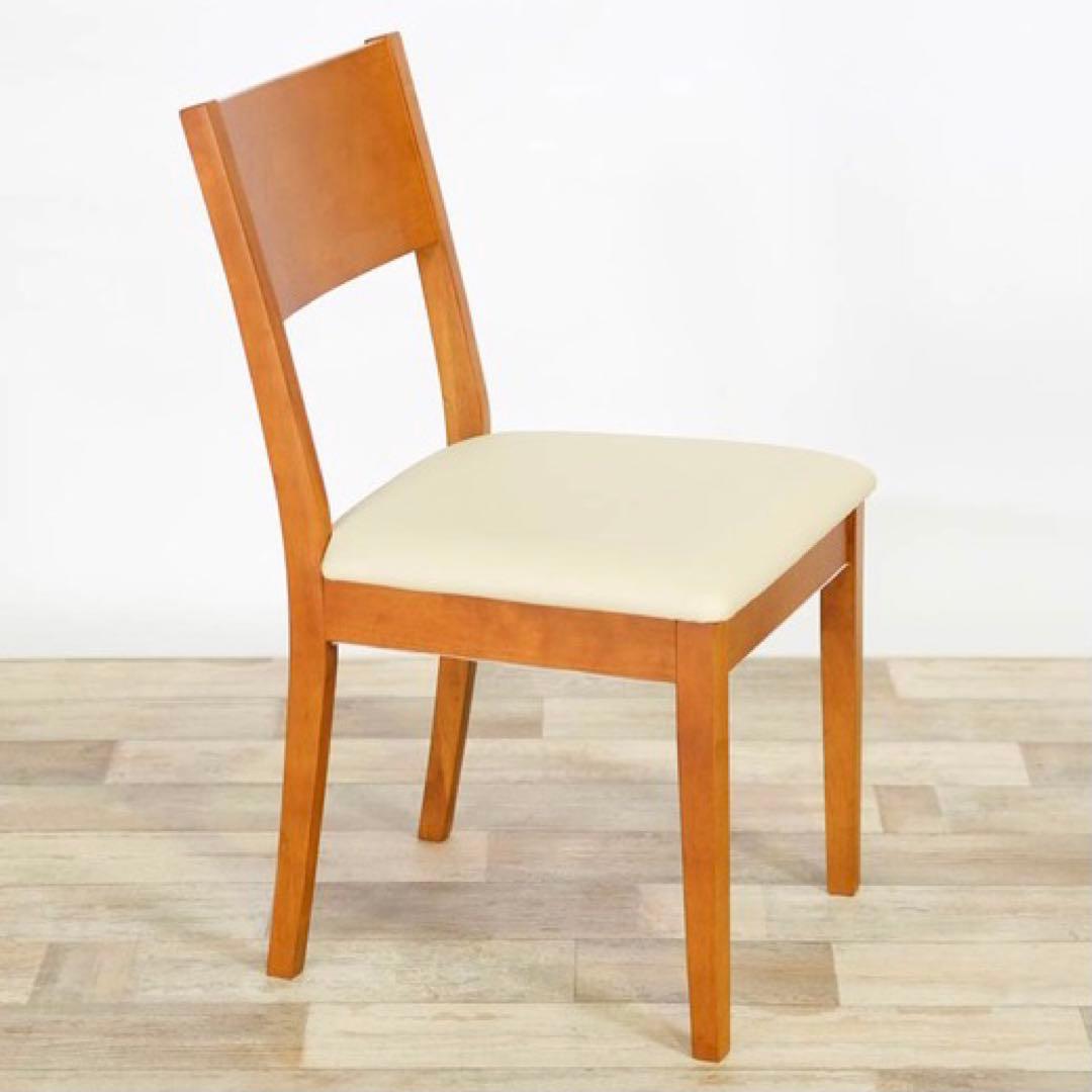 L 新品 ダイニングチェア 4脚セット ブラウン 椅子 いす チェア リビング