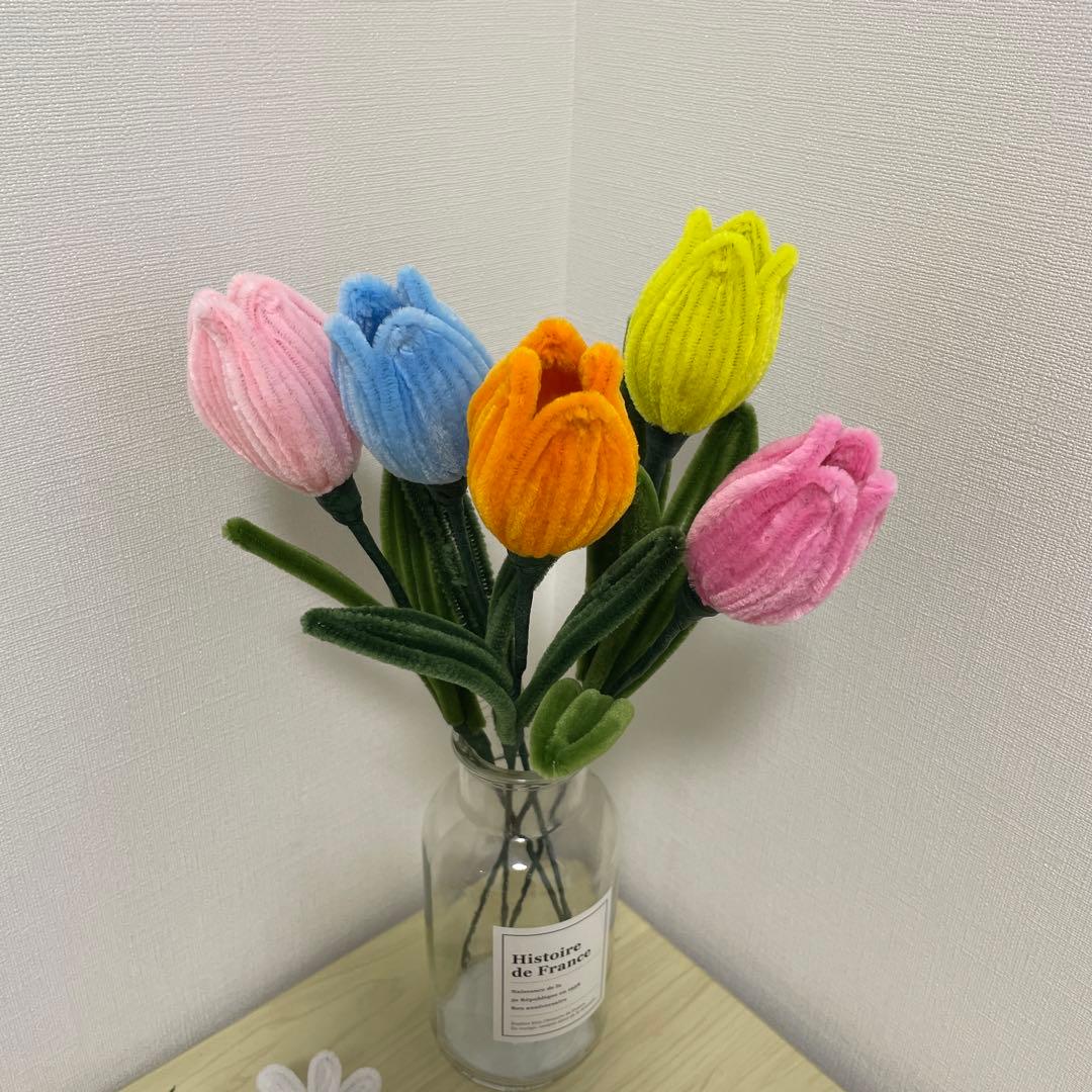 な　モールフラワー　ハンドメイド