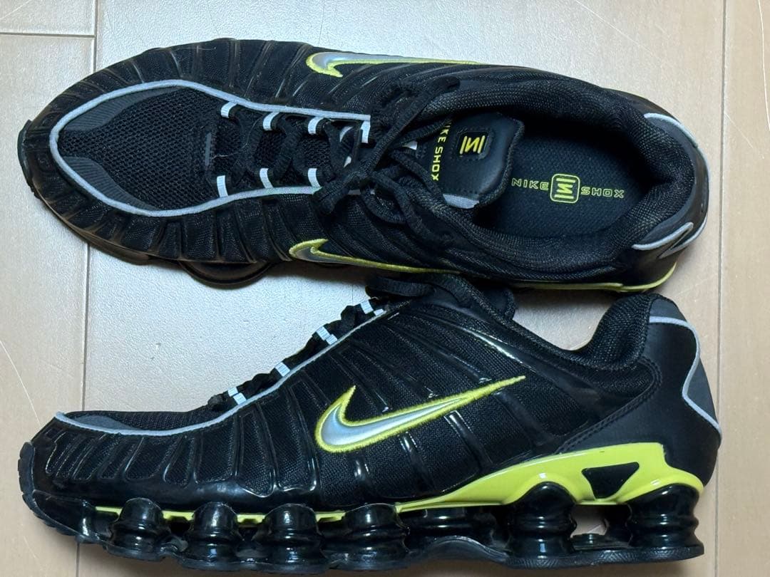 24時間以内発送/美品　Nike Shox TL \"Black