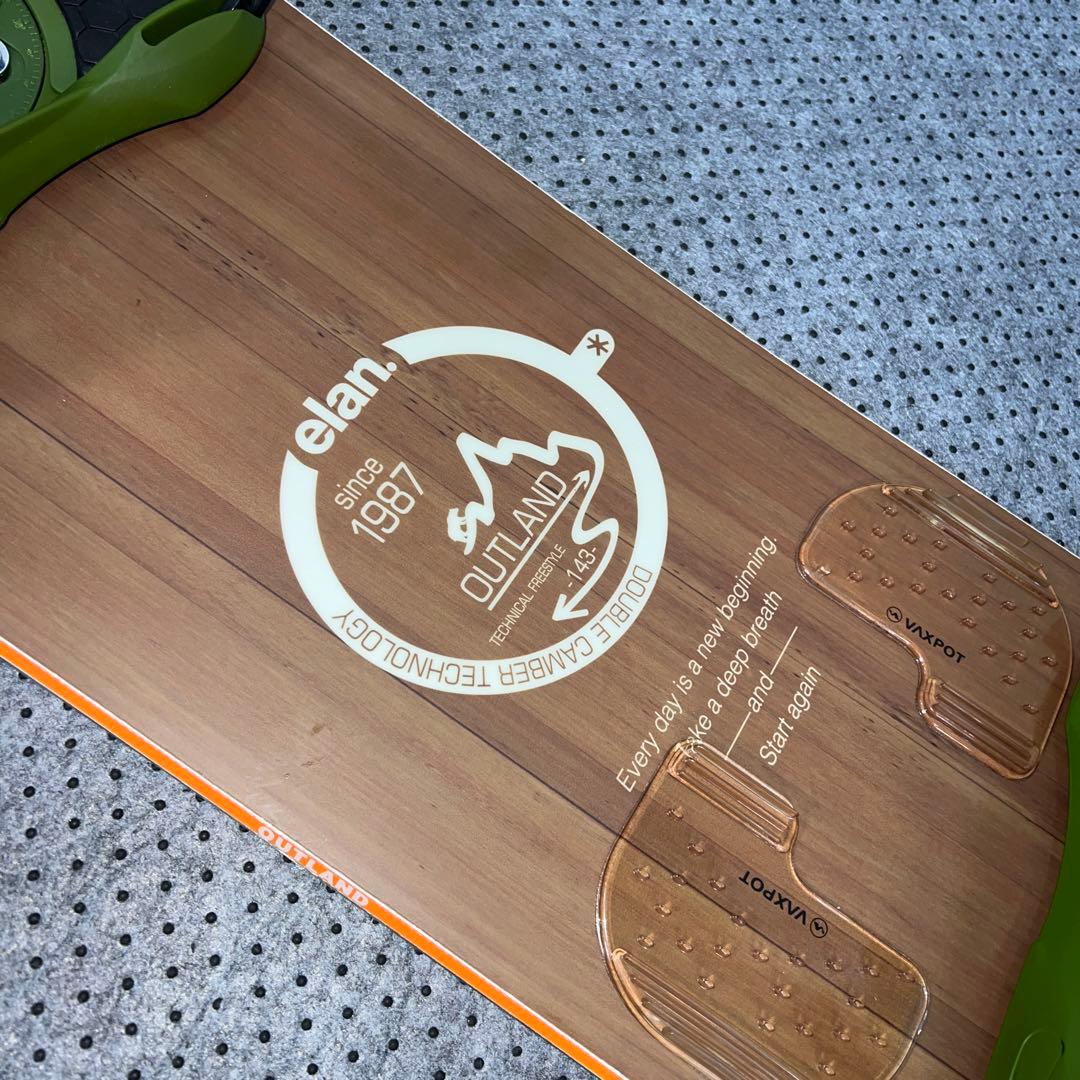 １回使用 143cm elan OUTLAND×elan XENON SMサイズ