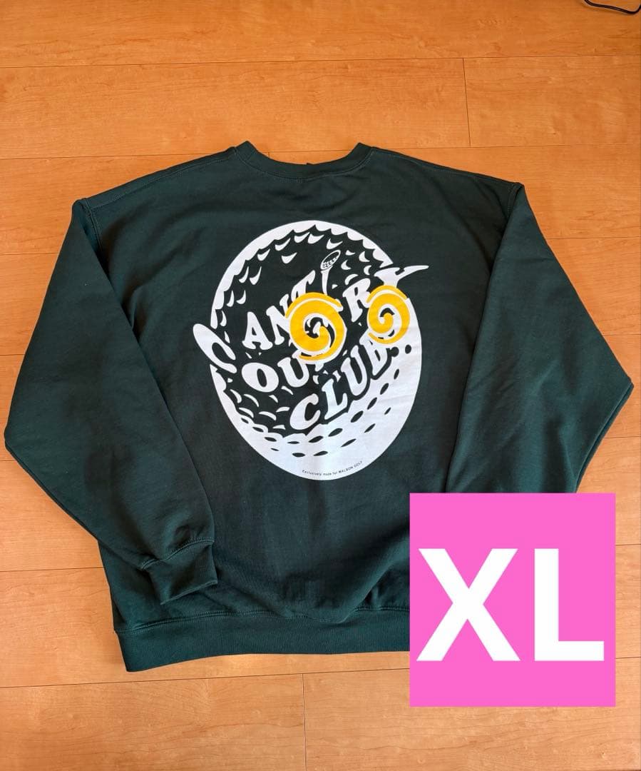 anti country club × malbon golf スウェット