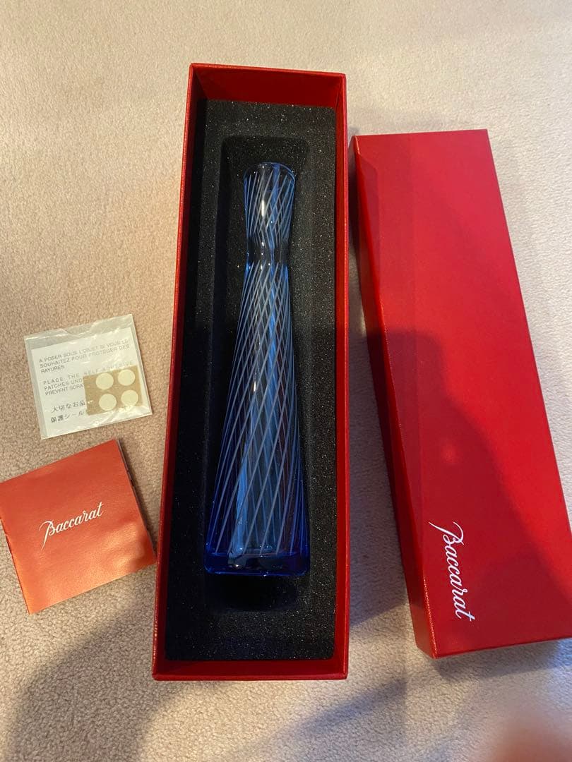 BACCARAT バカラ　クリスタル　一輪挿し
