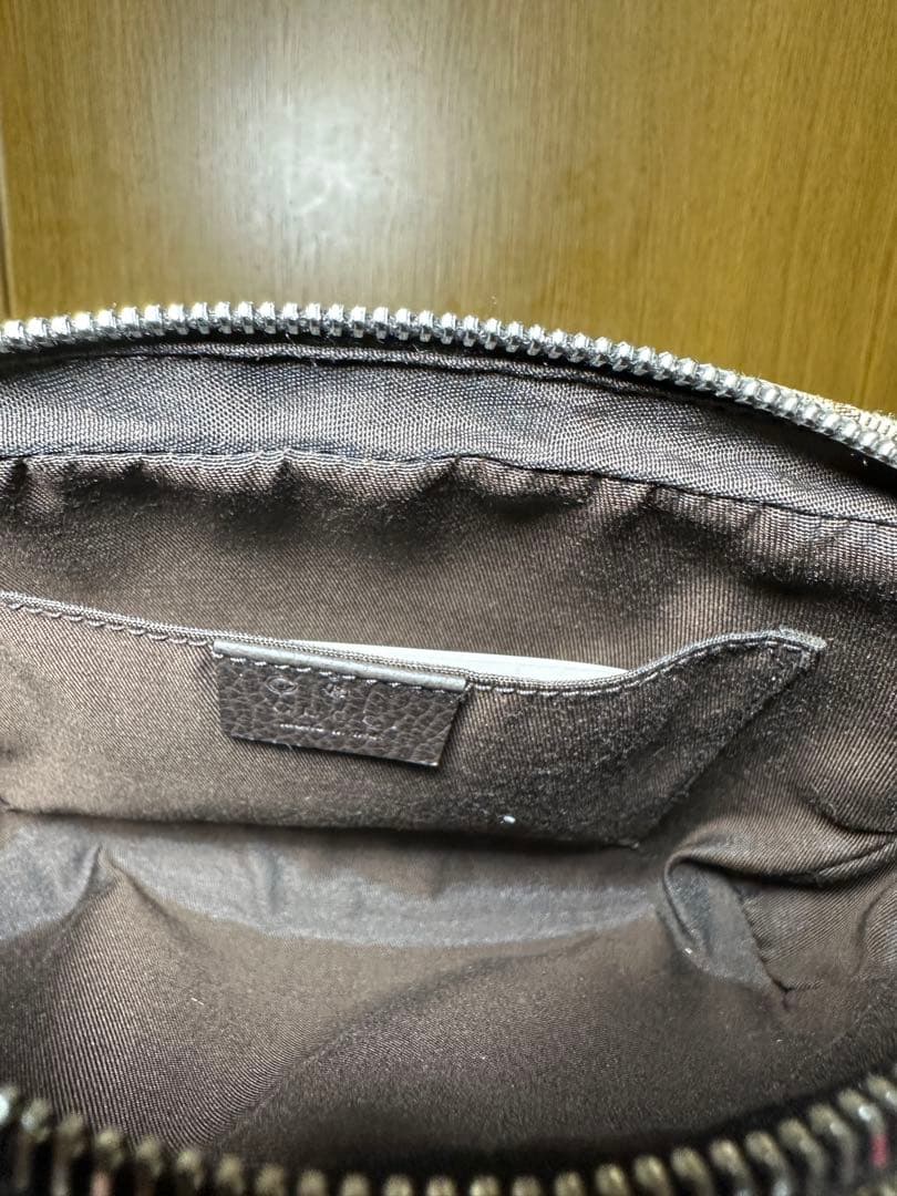 【新品未使用】GUCCI GGキャンバス ボディバッグ