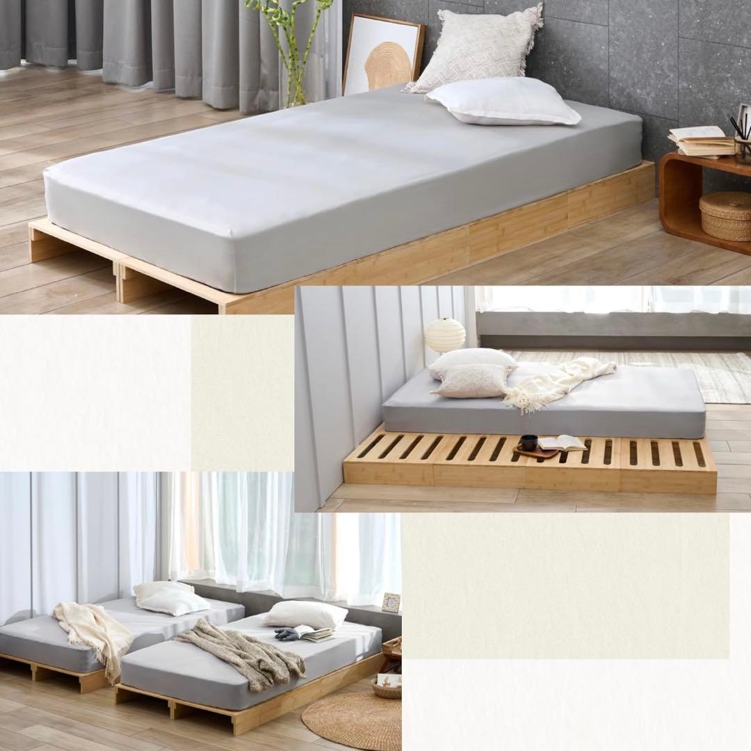 GOKUMIN パレットベッド 8枚セット　置くだけ簡単