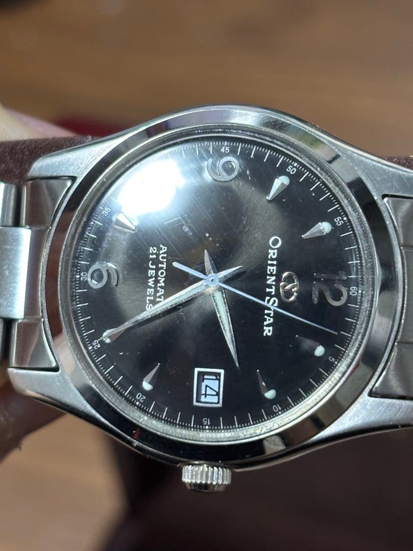 ORIENT STAR ブラックダイヤル