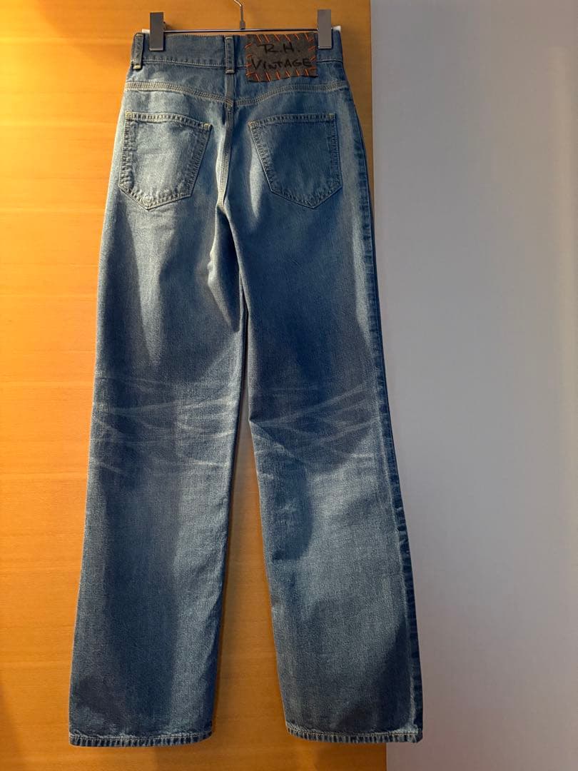 RH Vintage ハイウエスト ストレートデニム 23