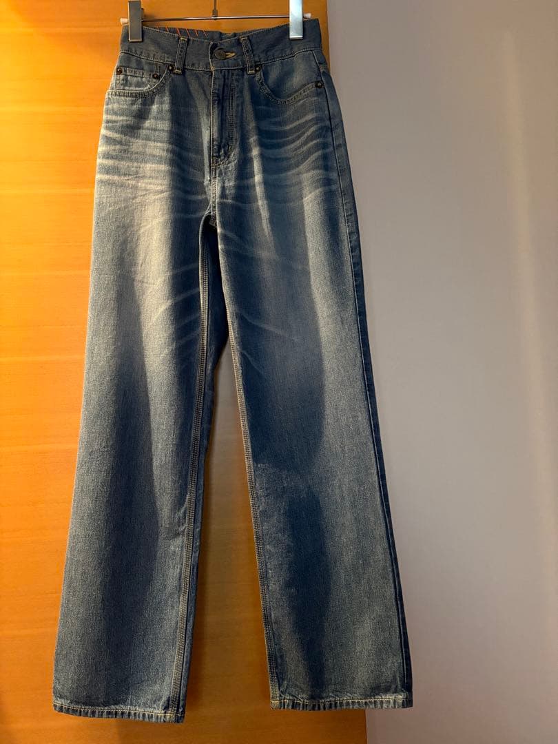 RH Vintage ハイウエスト ストレートデニム 23