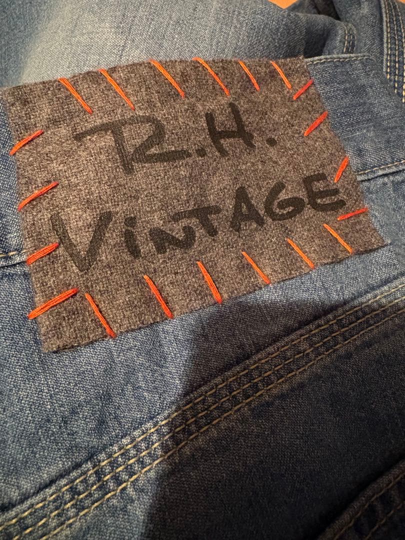 RH Vintage ハイウエスト ストレートデニム 23