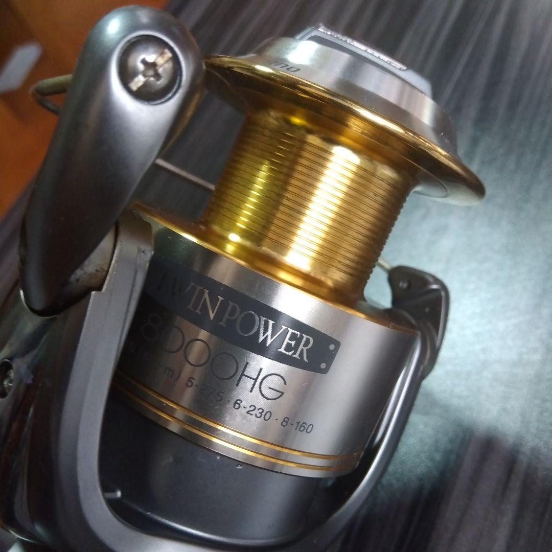 ⑳シマノTWIN POWER 8000ＨG スピニングリール