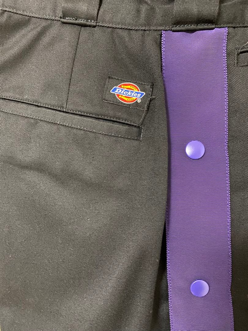 myne dickies コラボ　ラインパンツ