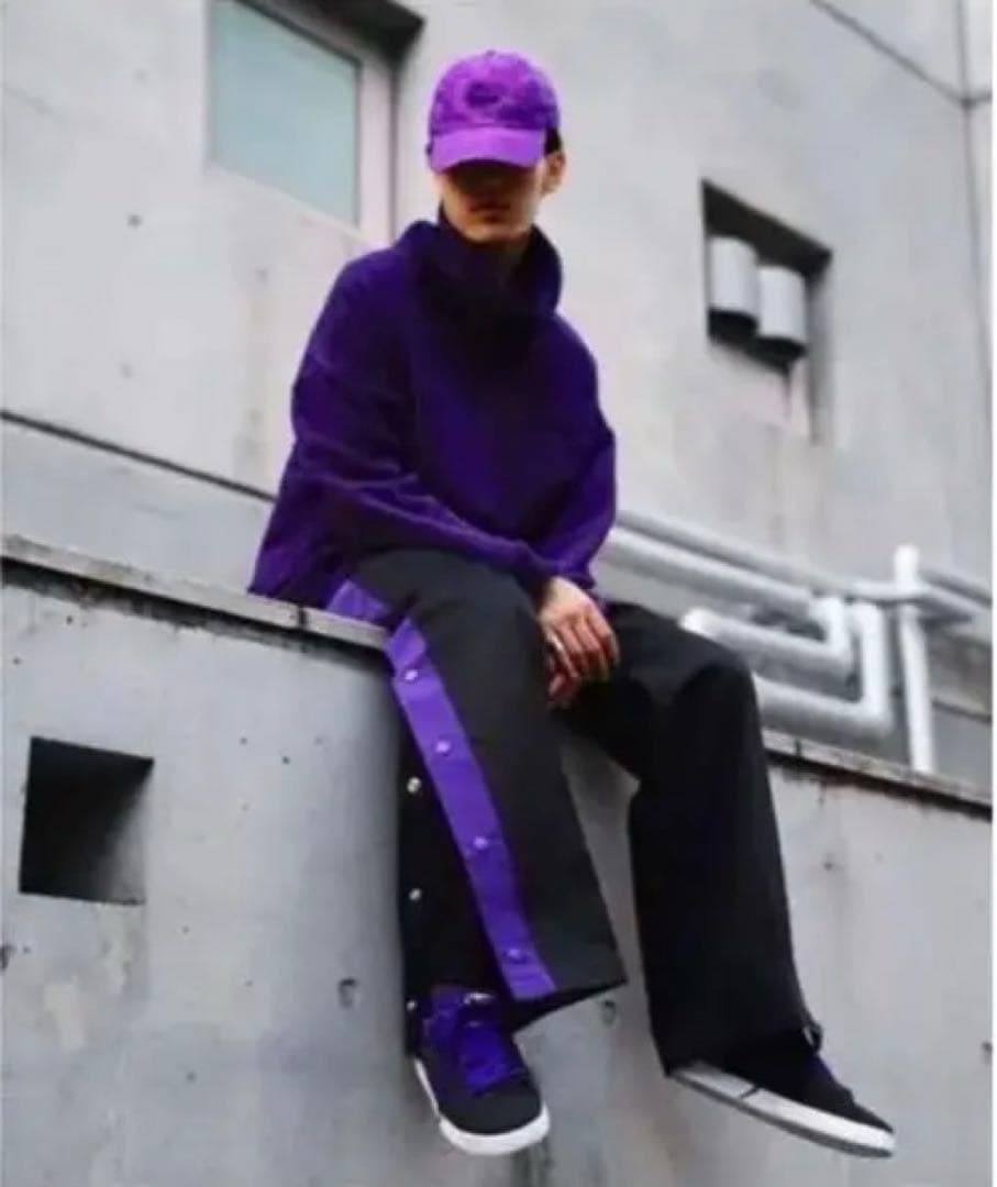 myne dickies コラボ　ラインパンツ