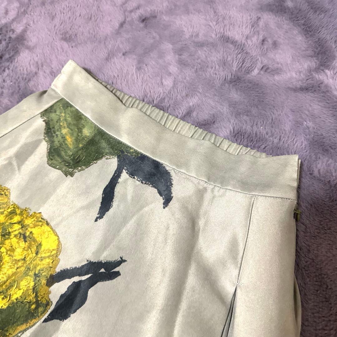 スカート Ameri ELLIE ASYMMETRY PLEATS SKIRT