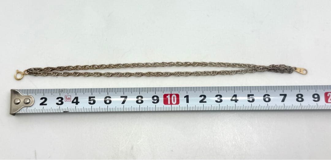 Elegance Collection K18ブレスレット silvk+32