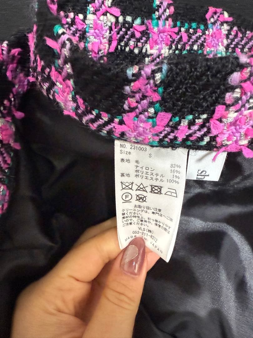 【美品】シェリエ　sheller チェック　キュロット