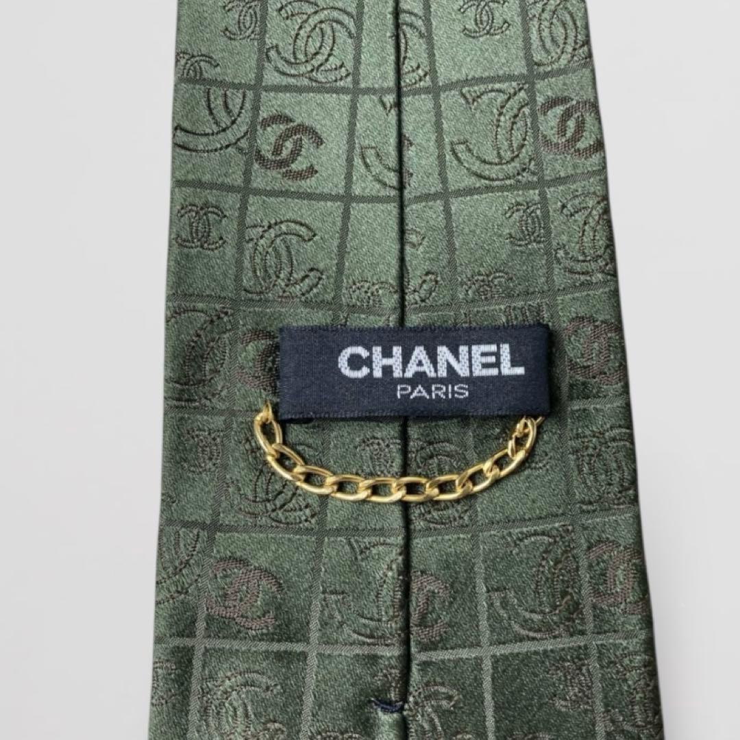 世界最高峰CHANELシャネル CCココマーク ネクタイ