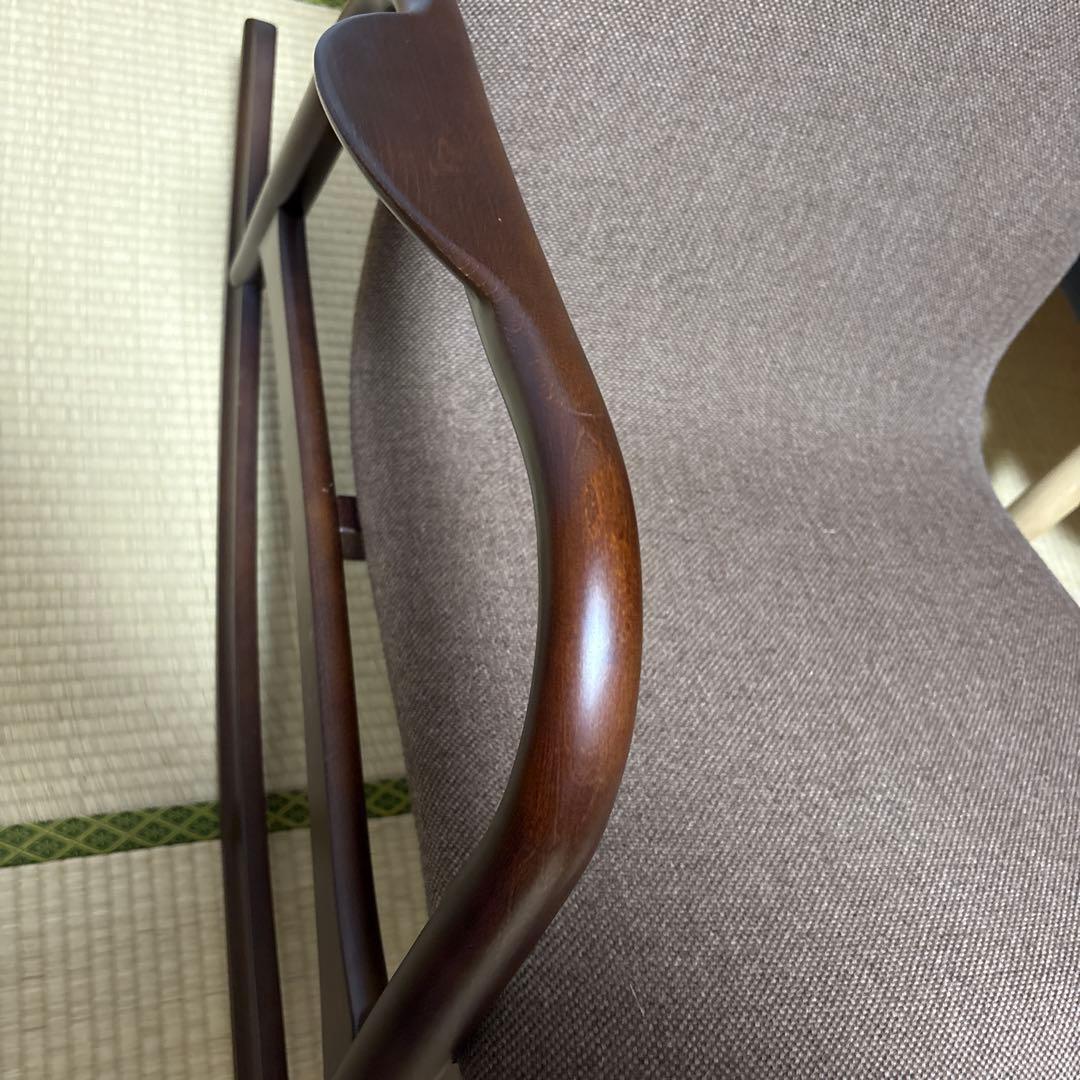 c*a様 （最終値下）秋田木工　ブラウン ロッキングチェア　椅子　家具　高級
