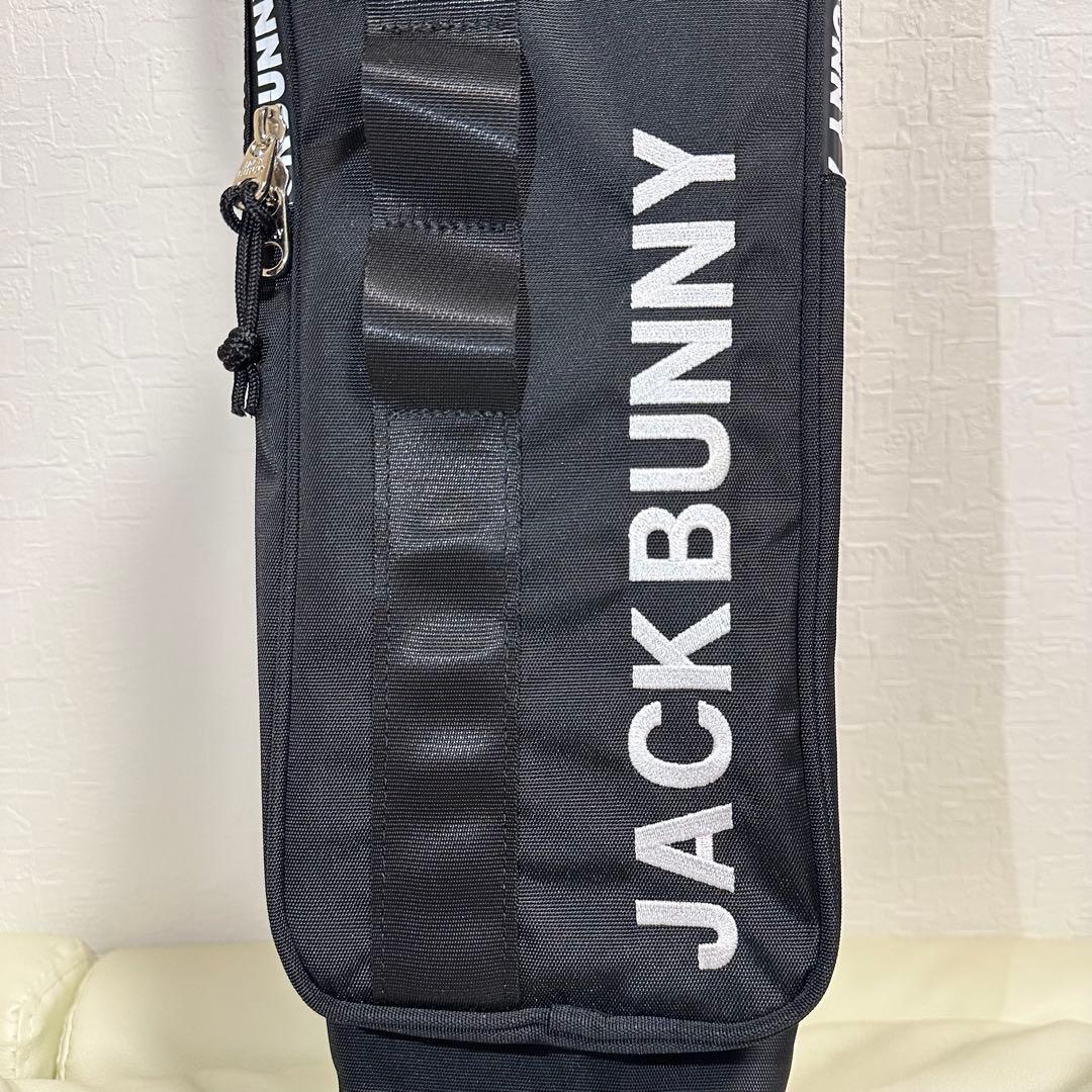 JACK BUNNY ジャックバニー キャディバッグ 黒　美品　ゴルフ