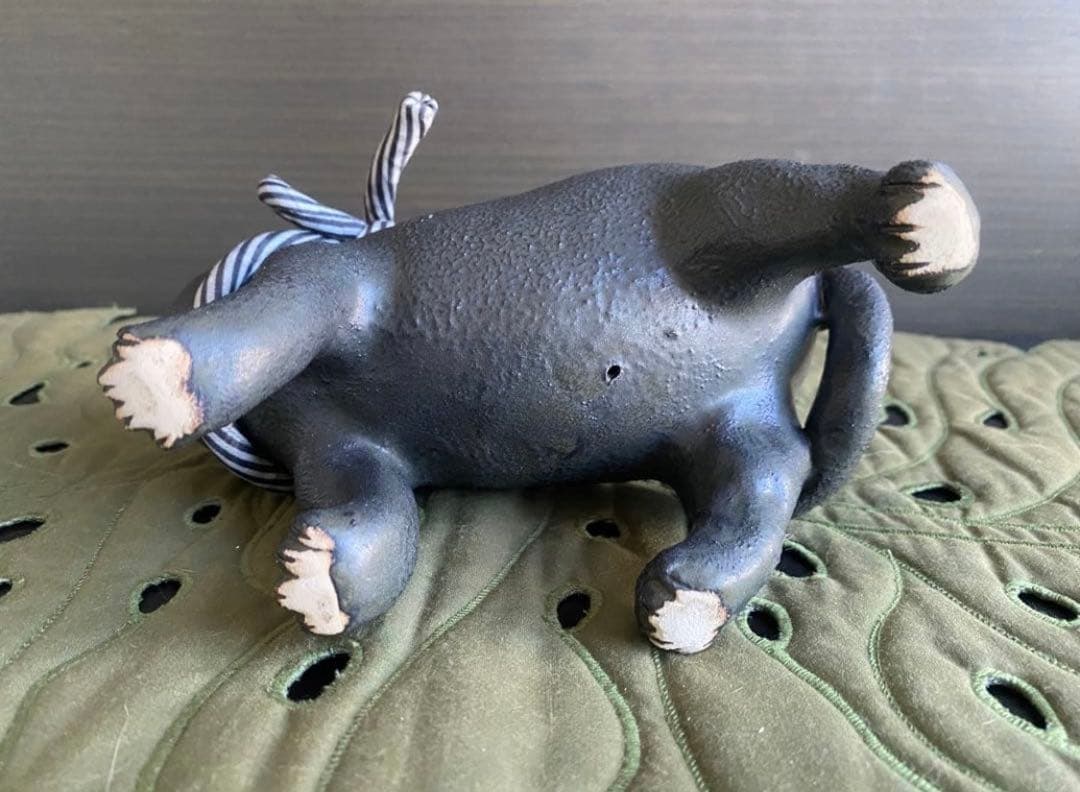 中古品【陶器製　猫】2点セット☆