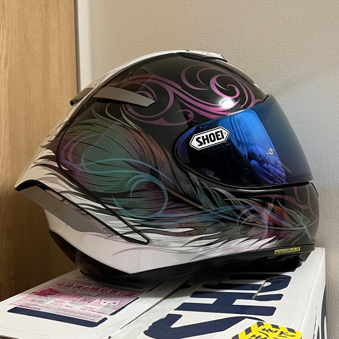 SHOEI X-14 KUJAKU と B+COM SB6 X