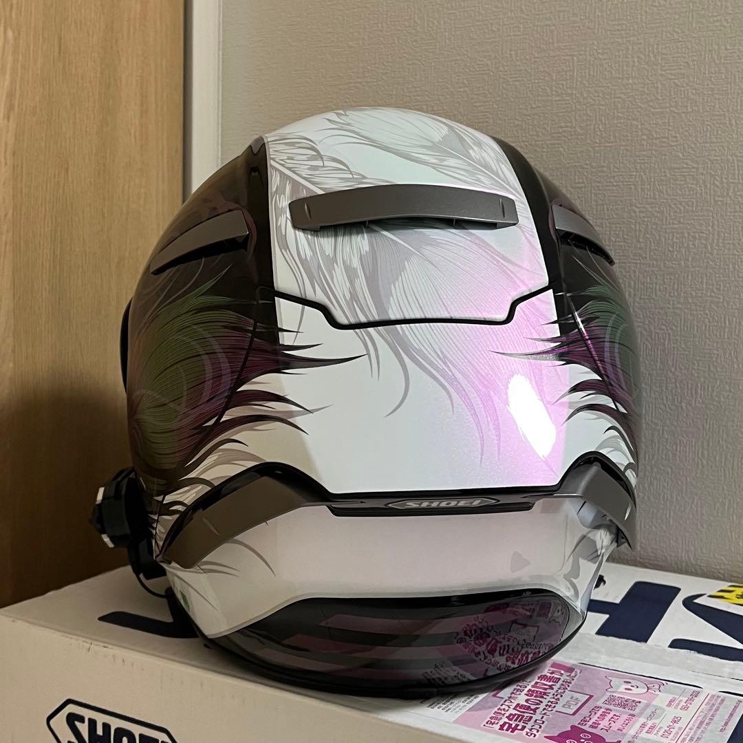 SHOEI X-14 KUJAKU と B+COM SB6 X