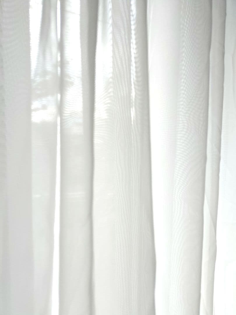 3月末迄【美品】ローラアシュレイレースカーテン巾228cm×丈206cm巾調整可