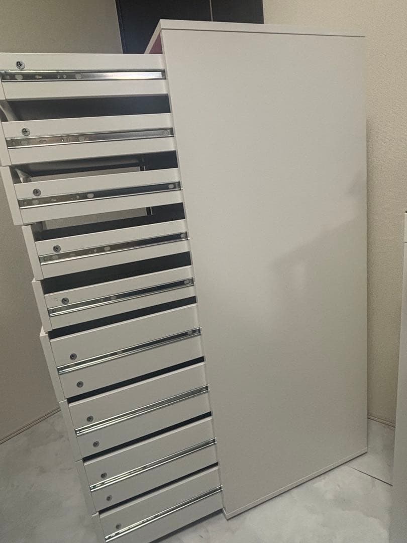 IKEA ALEX アレクス引き出しユニット9段ホワイト　チェスト　イケア