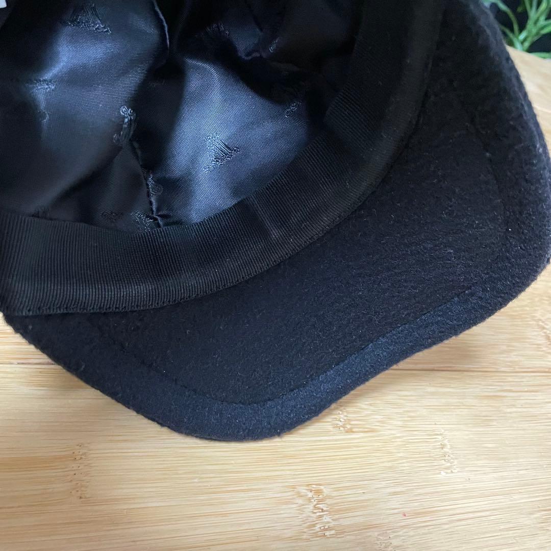 MaxMara　マックスマーラ　キャメルベースボールキャップ　ブラック　帽子