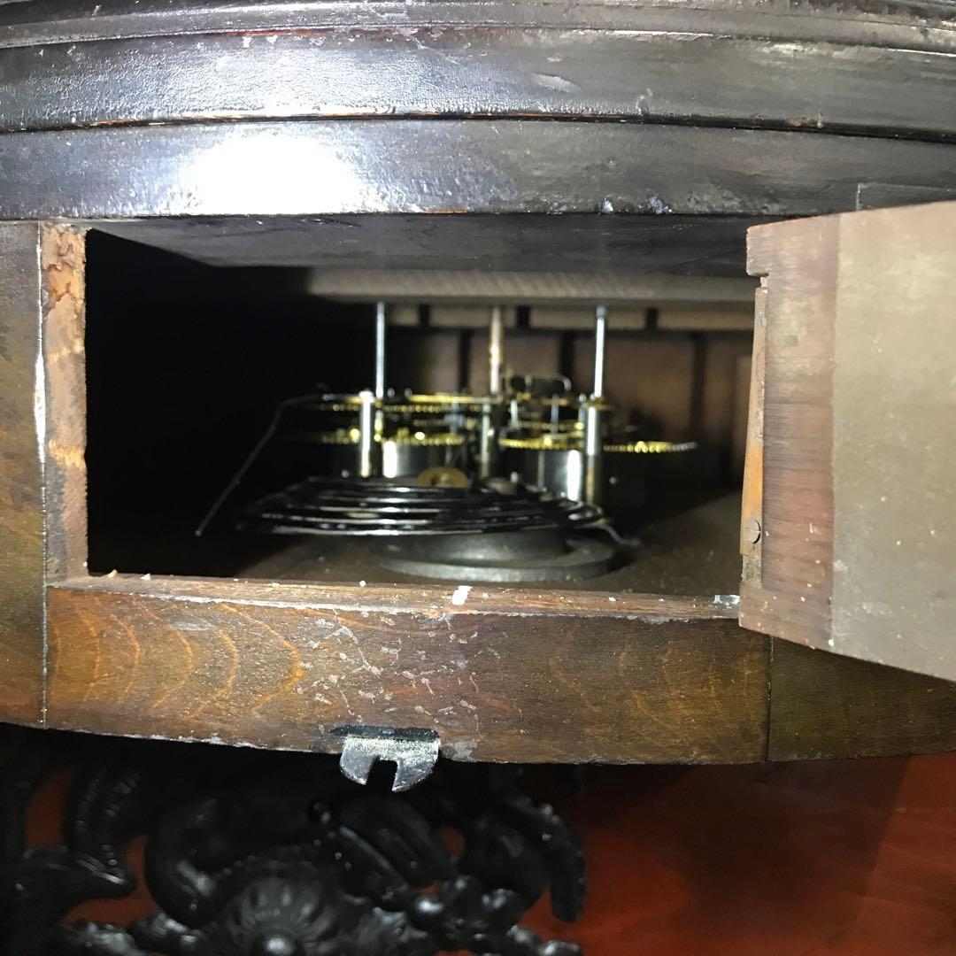 SEIKOSHA 円形掛時計 黒